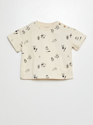 Camiseta de manga corta con estampado - Tough Cotton¿