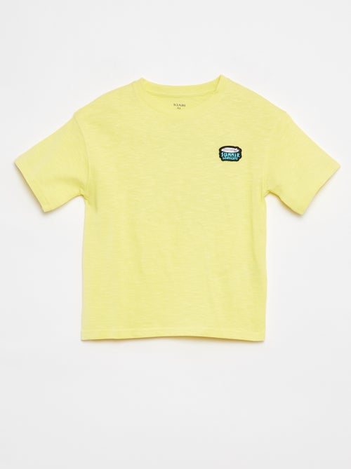 Camiseta de manga corta con estampado - Kiabi