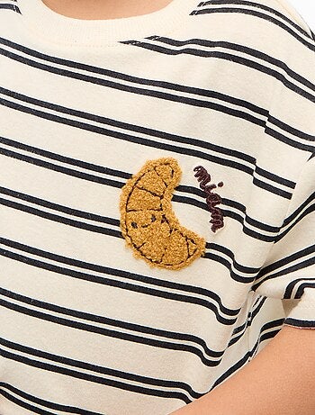 Camiseta de manga corta con estampado