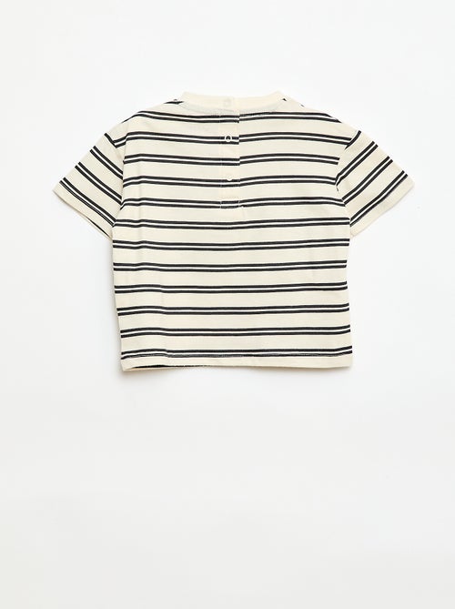 Camiseta de manga corta con estampado - Kiabi