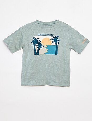 Camiseta de manga corta con estampado