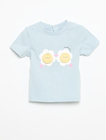 Camiseta de manga corta con estampado
