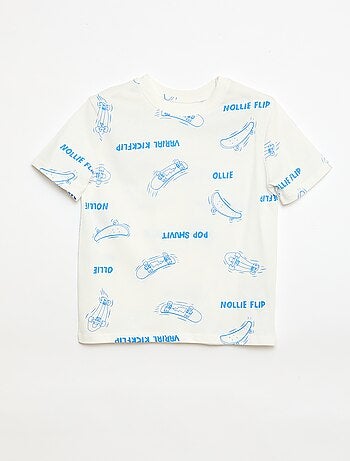 Camiseta de manga corta con estampado