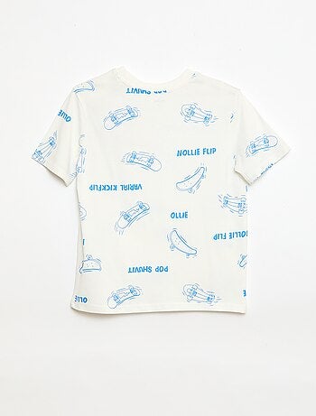 Camiseta de manga corta con estampado