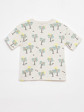 Camiseta de manga corta con estampado