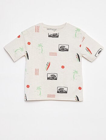 Camiseta de manga corta con estampado