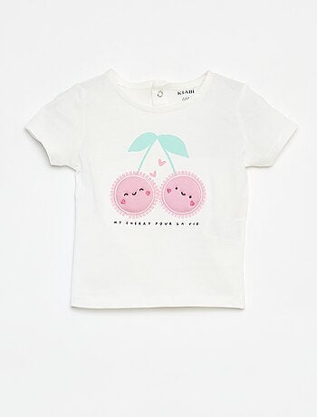 Camiseta de manga corta con estampado