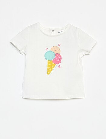 Camiseta de manga corta con estampado