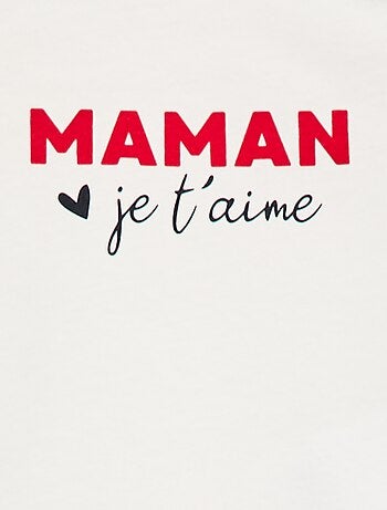 Camiseta de manga corta con estampado