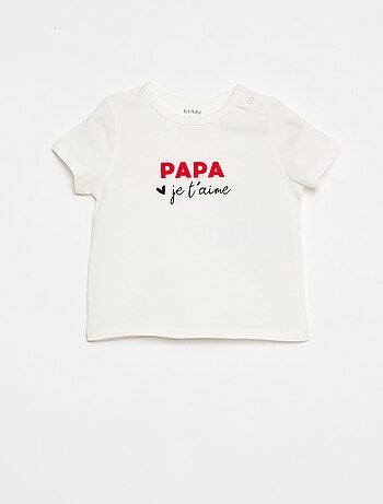 Camiseta de manga corta con estampado