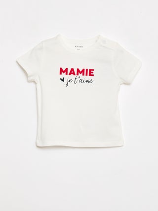 Camiseta de manga corta con estampado