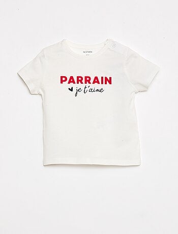 Camiseta de manga corta con estampado