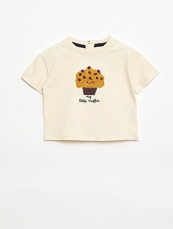 Camiseta de manga corta con estampado