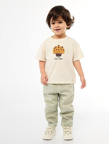 Camiseta de manga corta con estampado