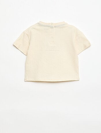 Camiseta de manga corta con estampado