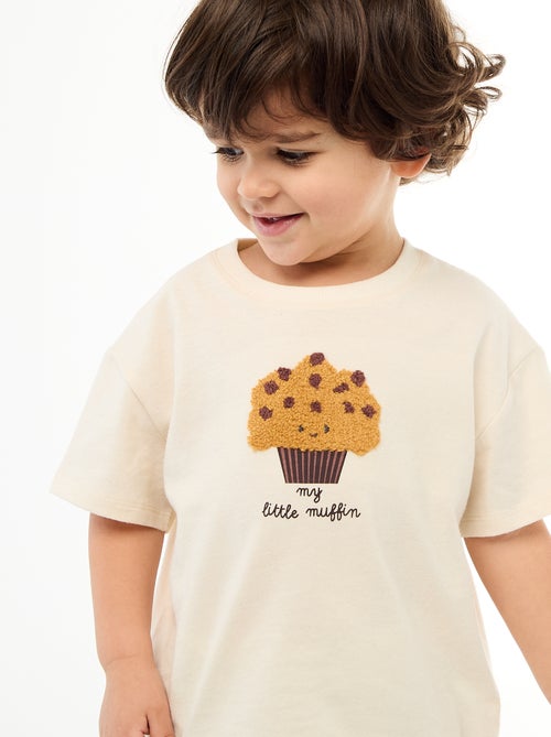 Camiseta de manga corta con estampado - Kiabi