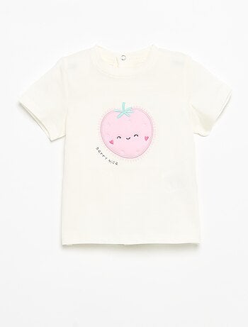 Camiseta de manga corta con estampado