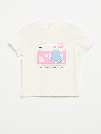 Camiseta de manga corta con estampado