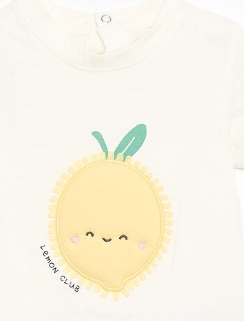 Camiseta de manga corta con estampado