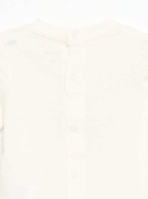 Camiseta de manga corta con estampado - Kiabi