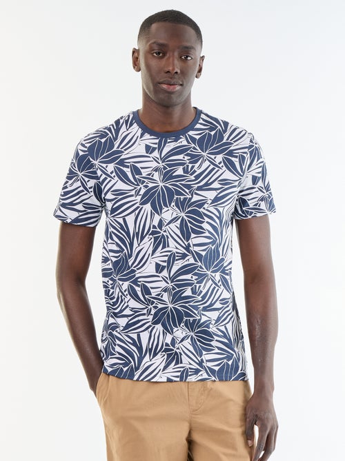 Camiseta de manga corta con estampado de fantasía - Kiabi Camiseta de manga corta con estampado de fantasía - Kiabi