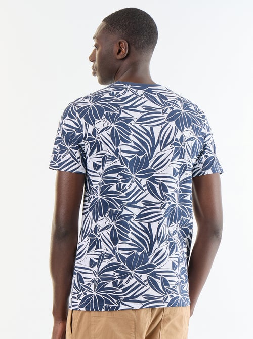 Camiseta de manga corta con estampado de fantasía - Kiabi Camiseta de manga corta con estampado de fantasía - Kiabi