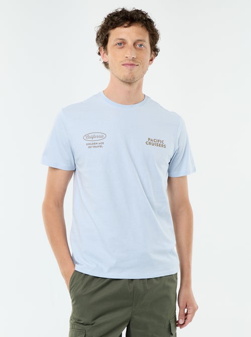 Camiseta de manga corta con estampado de fantasía - Kiabi Camiseta de manga corta con estampado de fantasía - Kiabi
