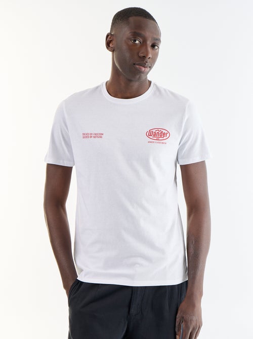 Camiseta de manga corta con estampado de fantasía - Kiabi Camiseta de manga corta con estampado de fantasía - Kiabi