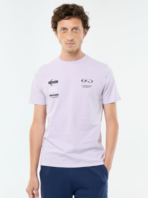 Camiseta de manga corta con estampado de fantasía - Kiabi Camiseta de manga corta con estampado de fantasía - Kiabi