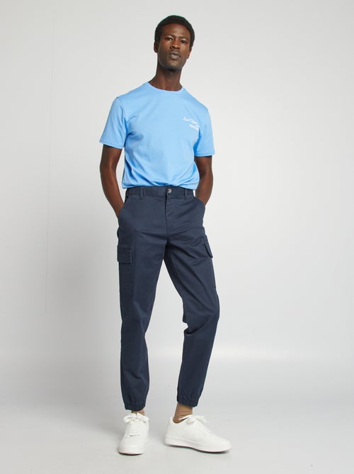 Camiseta de manga corta con estampado en ambos lados - Kiabi