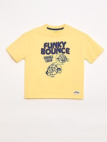 Camiseta de manga corta con estampado frontal
