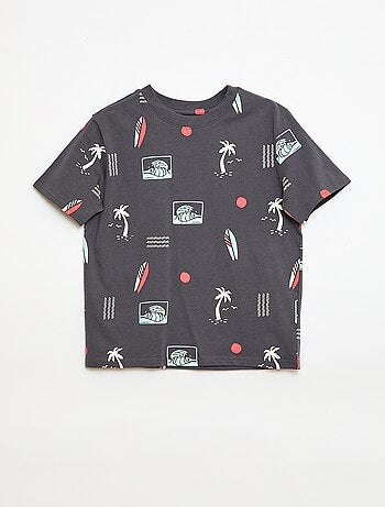 Camiseta de manga corta con estampado