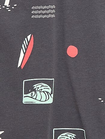 Camiseta de manga corta con estampado