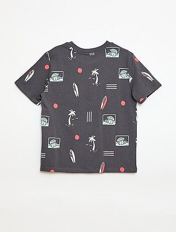 Camiseta de manga corta con estampado