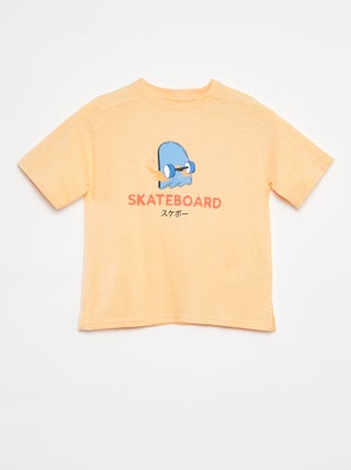 Camiseta de manga corta con estampado