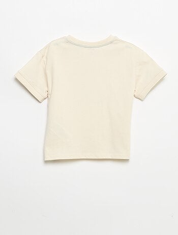 Camiseta de manga corta con estampado original