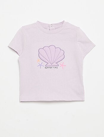 Camiseta de manga corta con estampado