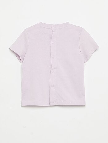 Camiseta de manga corta con estampado