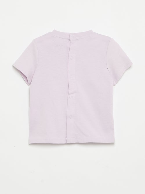 Camiseta de manga corta con estampado - Kiabi