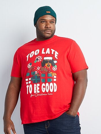 Camiseta de manga corta con estampado - Kiabi
