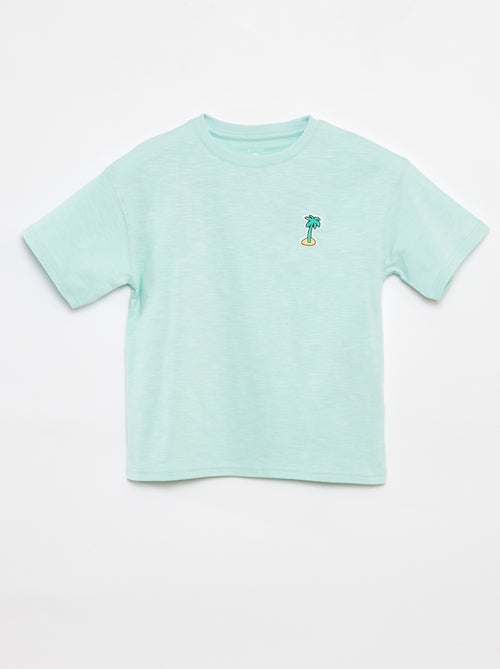 Camiseta de manga corta con estampado - Kiabi