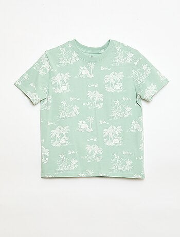 Camiseta de manga corta con estampado