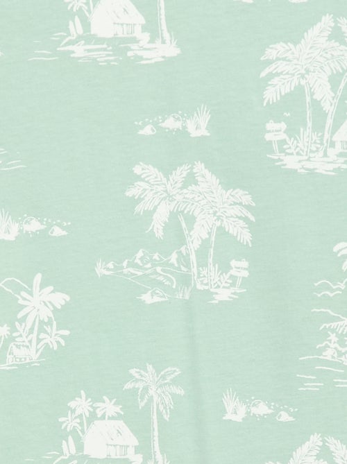 Camiseta de manga corta con estampado - Kiabi