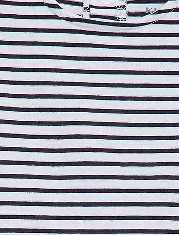 Camiseta de manga corta con volantes