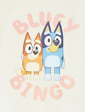 Camiseta de manga corta con volantes 'Bluey'