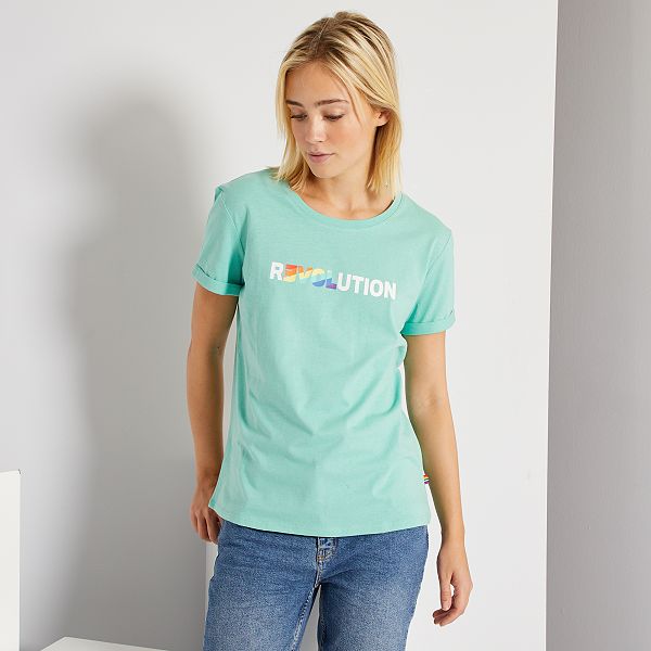 Kiabi camisetas mujer manga corta Clearance