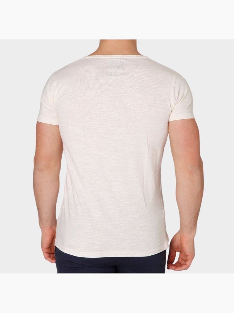 Camiseta de manga corta Crudo - Kiabi