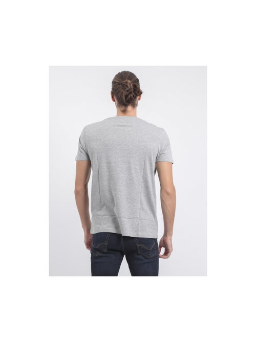 Camiseta de manga corta cuello redondo de puro algodón JABRUN - Kiabi Camiseta de manga corta cuello redondo de puro algodón JABRUN - Kiabi