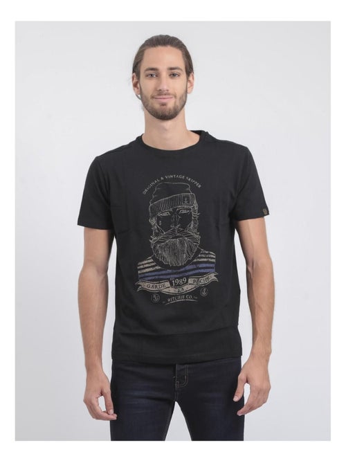 Camiseta de manga corta cuello redondo de puro algodón JABRUN - Kiabi