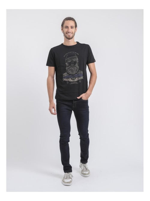Camiseta de manga corta cuello redondo de puro algodón JABRUN - Kiabi